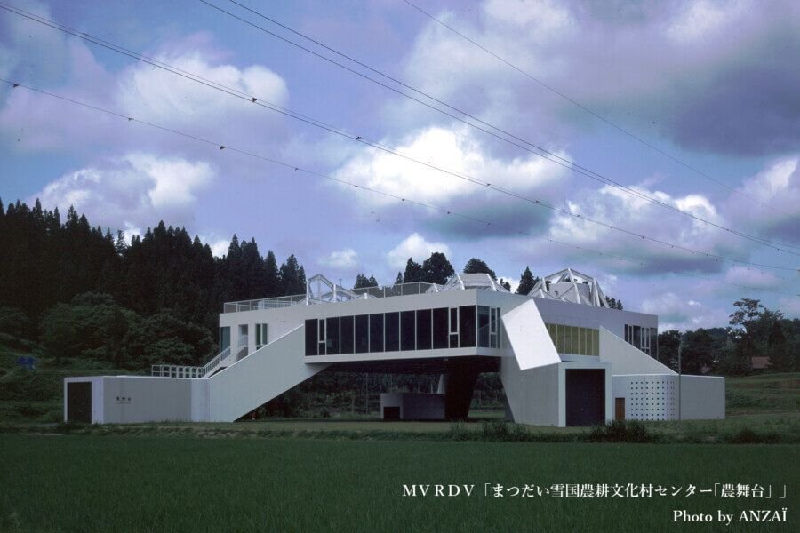 🖼️ 마츠다이 눈나라 농경문화 마을센터 '노부타이' (마츠다이 유키구니 노코분카무라 센타 '노부타이') / MVRDV 이미지 1